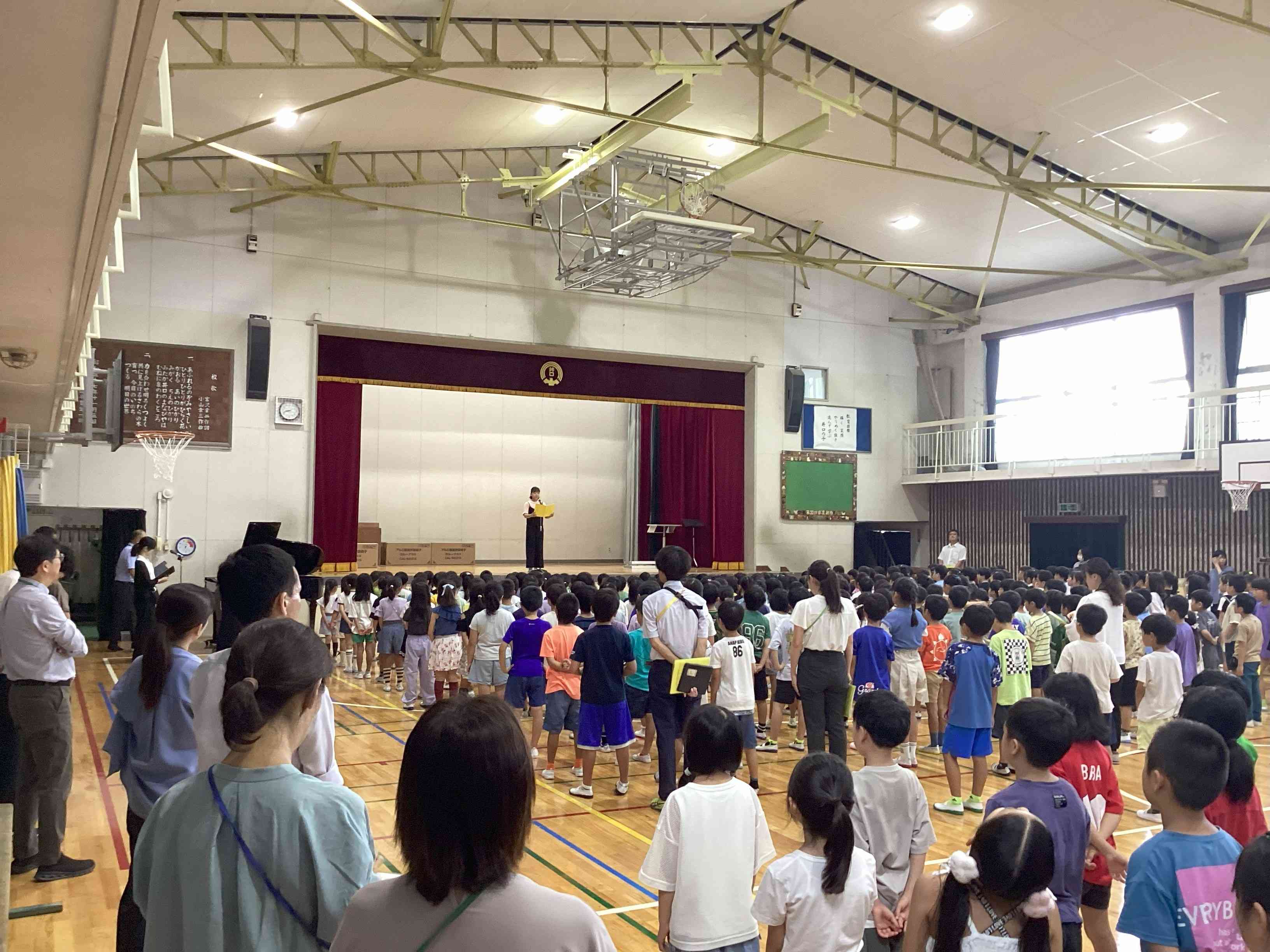 2学期始業式