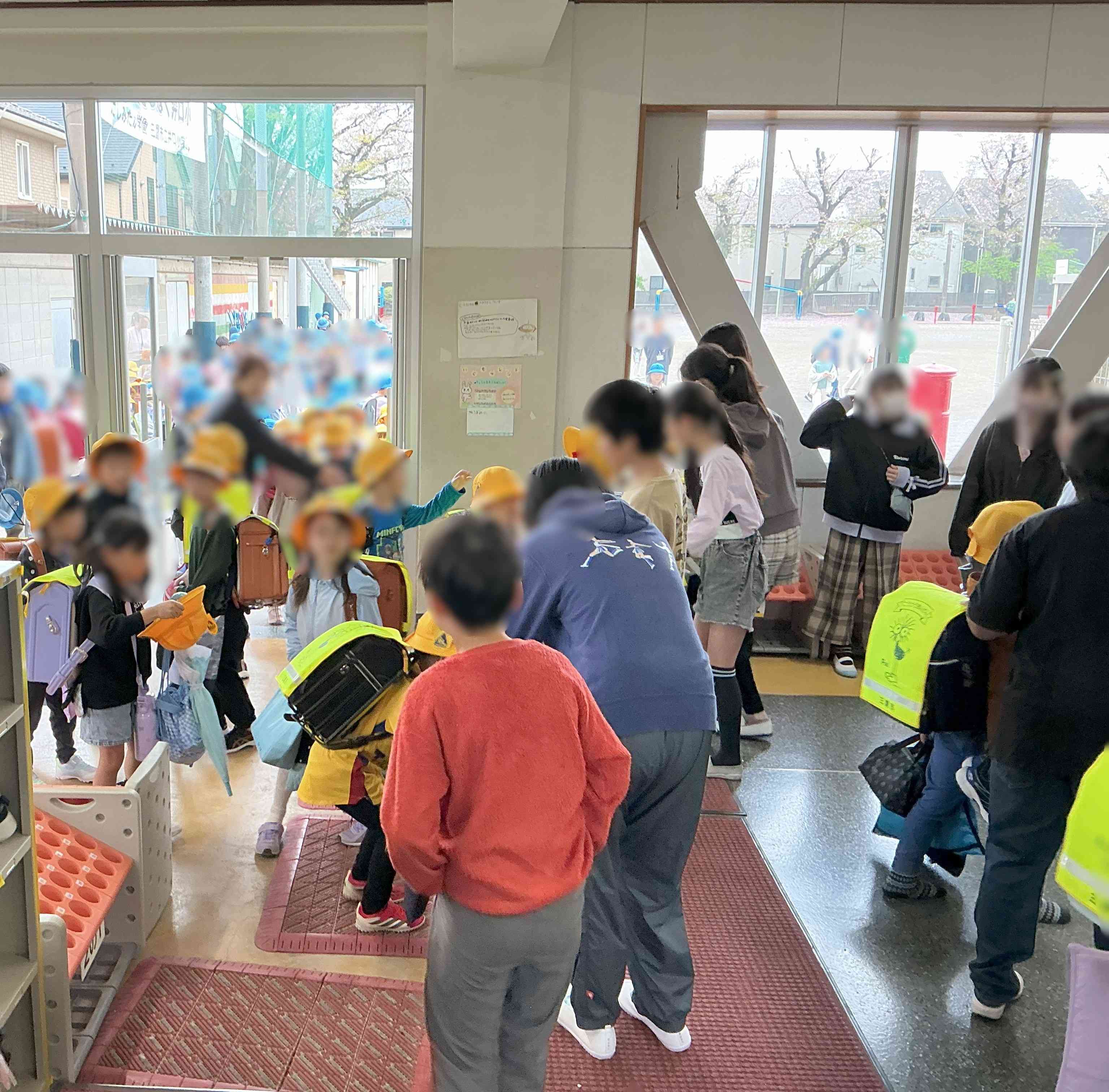 ４月７日登校時