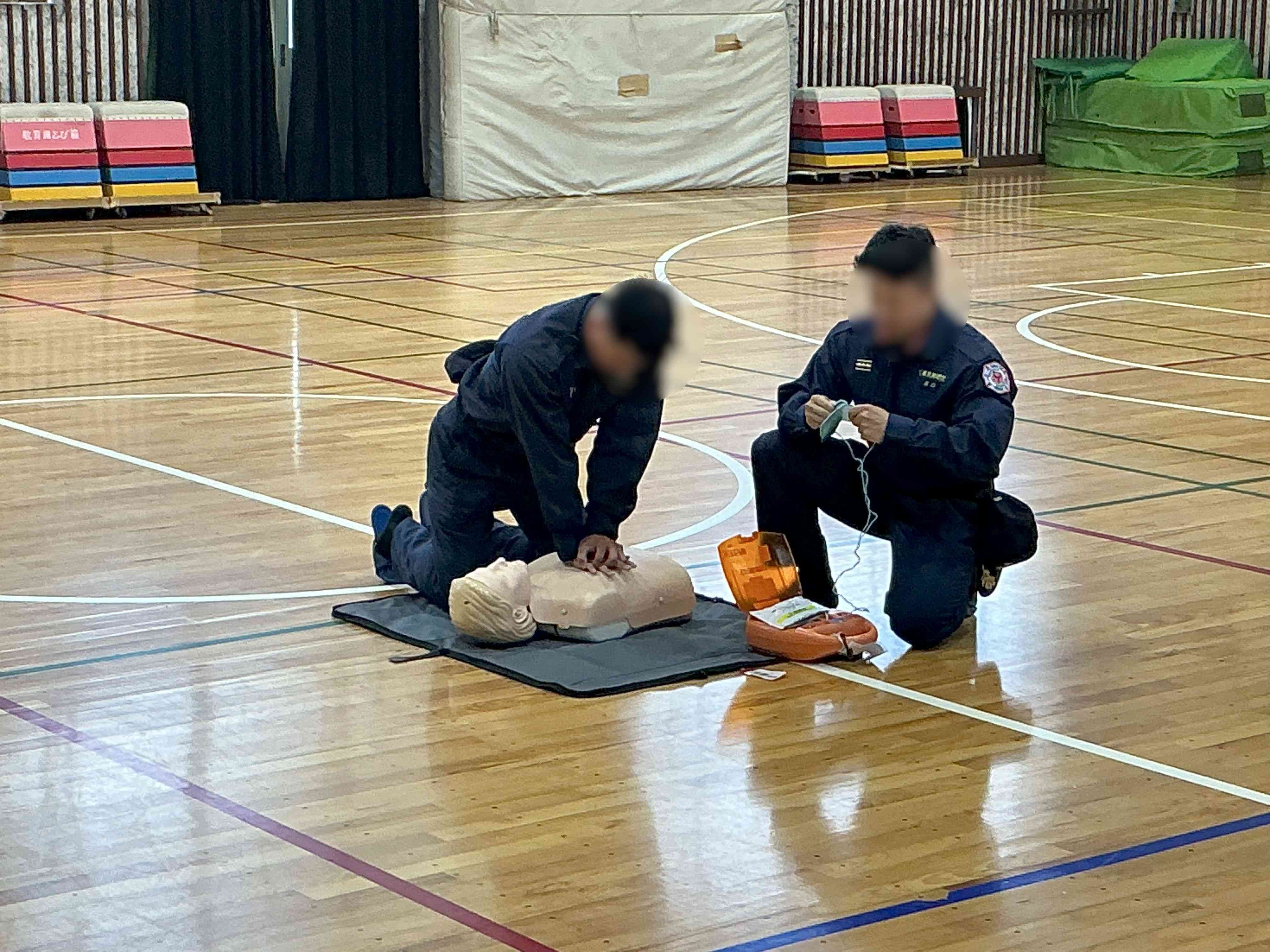 救急救命講習①