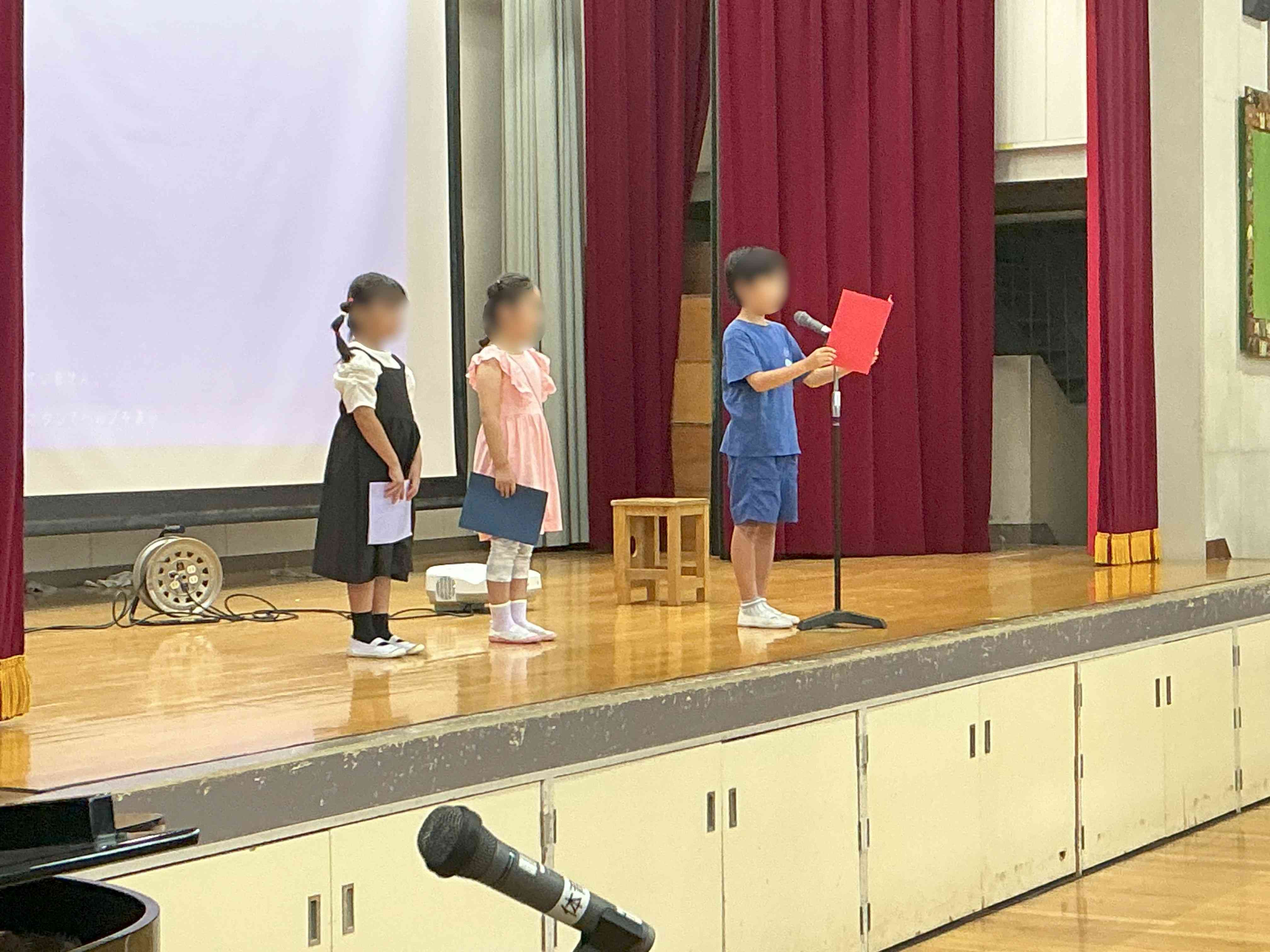 １学期終業式